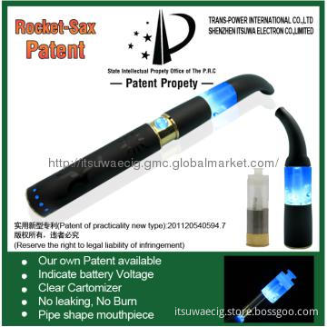 fancy Unique cartomizer electronic cigarette mod ROCKET-SAX